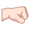 Right-Facing Fist - Light emoji on Emojidex